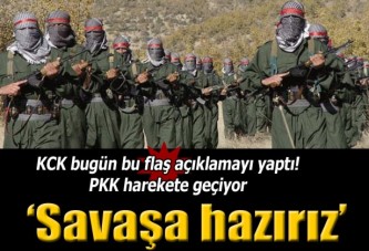 KCK: Savaşa hazırız!