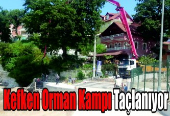 Kefken Orman Kampı taçlanıyor