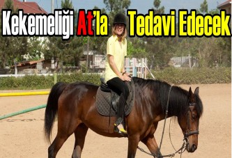 Kekemeliği At’la tedavi edecek