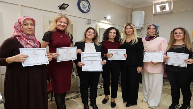 KO-MEK’le yeni bir mesleğe ‘merhaba’ dediler