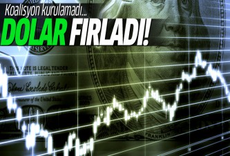 Koalisyon kurulamadı... Dolar fırladı!