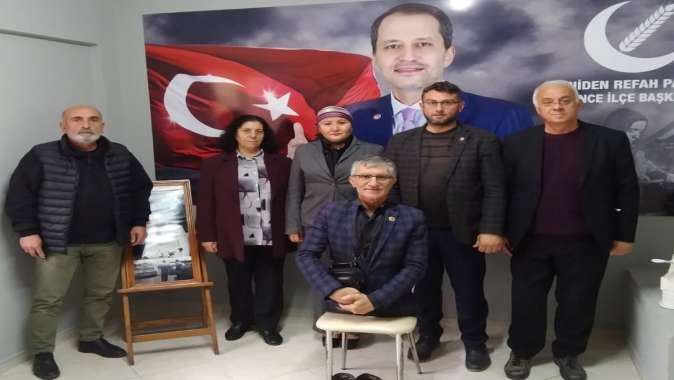 KOCAELİ ENGELLİLER DERNEĞİNDEN YENİDEN REFAH PARTİSİNE ZİYARET