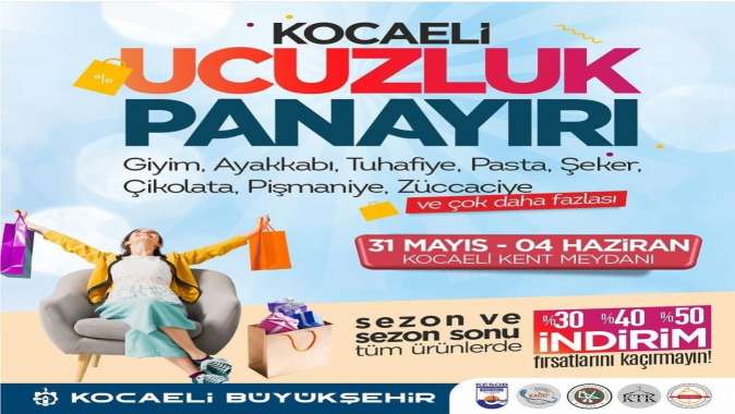 Kocaeli Ucuzluk Panayırı başlıyor