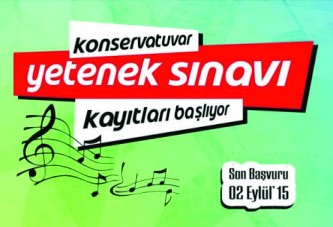 Konservatuvar yetenek sınavı kayıtları başlıyor