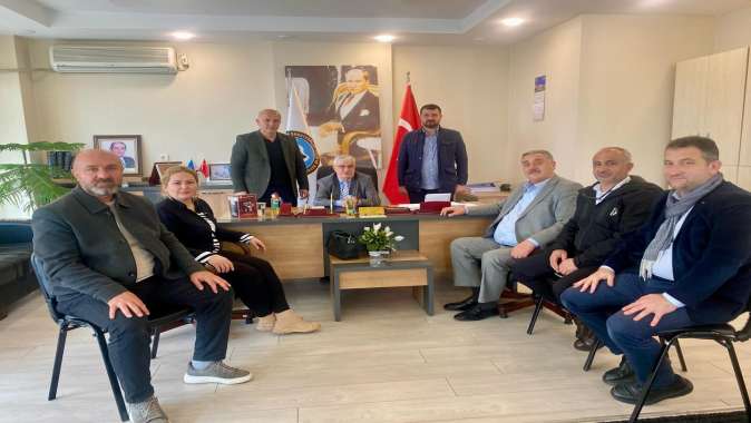 Körfez Kent Konseyi’nden esnaf ve şoför odasına ziyaret