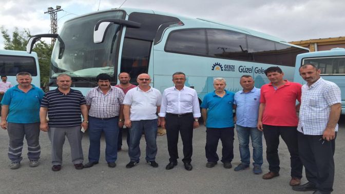 Köşker güne esnaf turuyla başlıyor