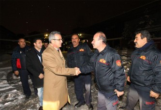Köşker yeni yılda görev başında