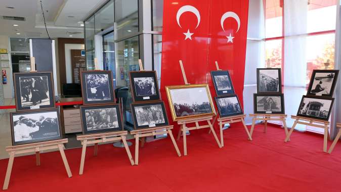 KOTO’nun Geleneksel Atatürk ve Cumhuriyet sergisi ziyarete açıldı