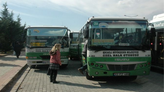 Kriterlere uymayan özel halk otobüslerine sefer cezası
