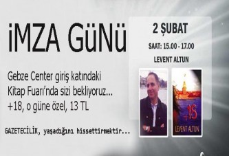 Levent Altun’dan 2’nci İmza Günü