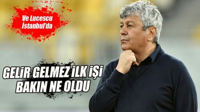 Lucescu İstanbula geldi