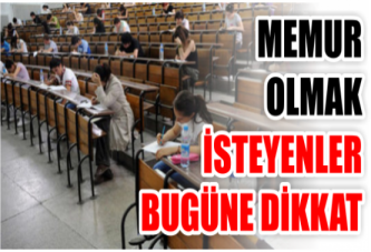 Memur Olmak İsteyenler Dikkat!