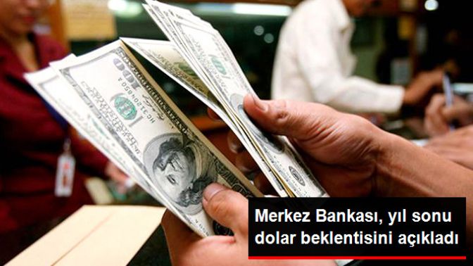 Merkez Bankası Yıl Sonu Dolar Beklentisi, 3,86 TLye Yükseldi