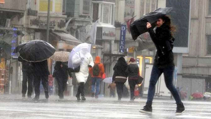 Meteorolojiden İstanbul için sağanak uyarısı