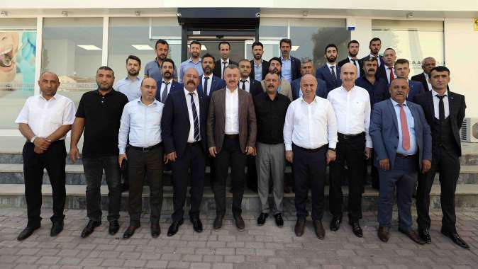 MHP Darıca ilçe yönetimini ziyaret etti.