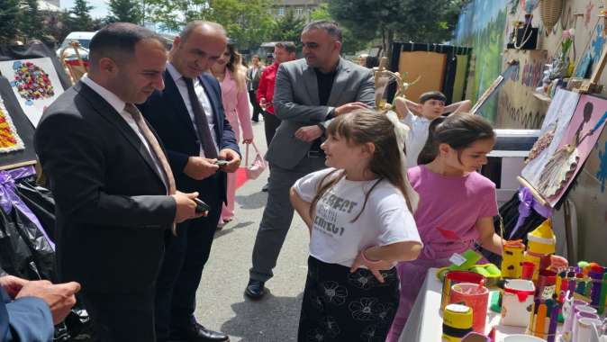 Minikler, geri dönüşüme dikkat çekti
