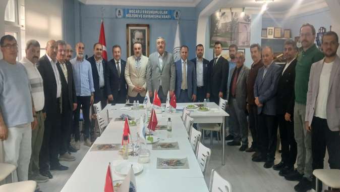 Müdür Aydın’dan Erzurumlular Vakfı’na iade-i ziyaret