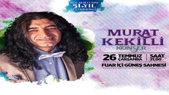 Murat Kekilli, Kocaelili hayranları için söyleyecek