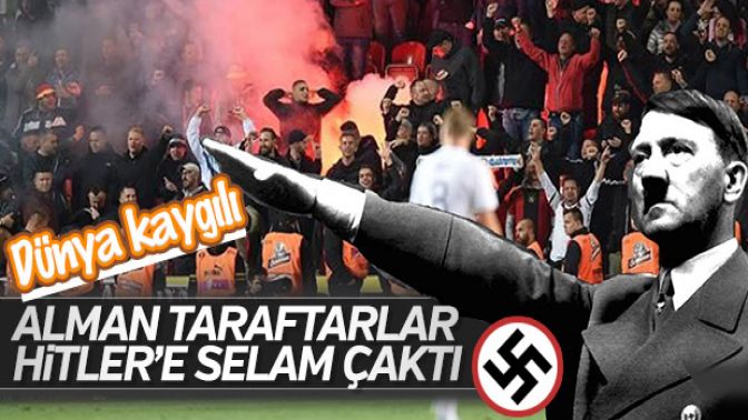Nazi akımları tribünlere sıçradı