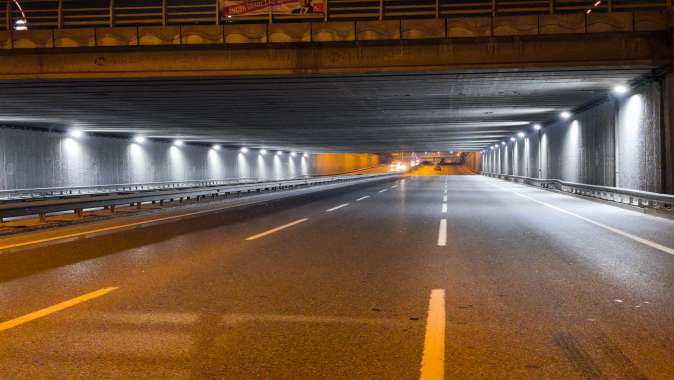 Osmangazi Köprüsü Tüneli, LED sistemiyle ışıl ışıl