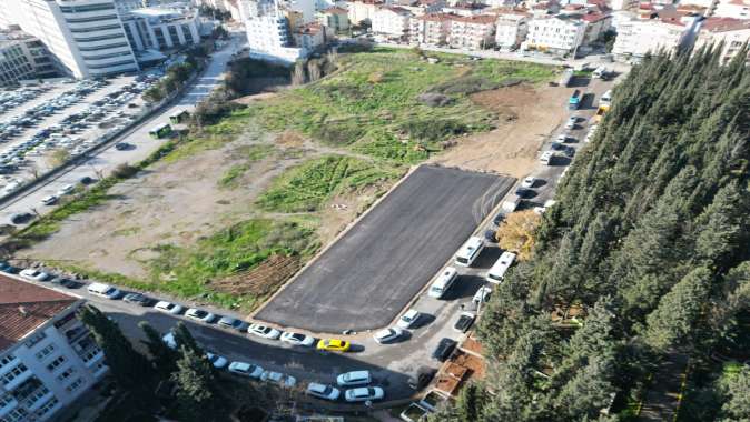 Osmanyılmaz Mezarlığı Yanına 45 Araçlık Otopark