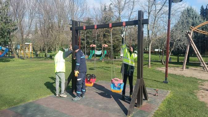 Parklar, Büyükşehir’le güvenli ve sağlam