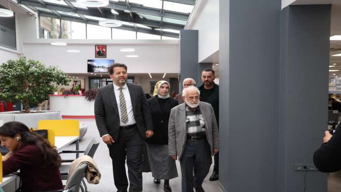 Prof. Sırma’dan Çoban Mustafa Paşa Kütüphanesi’ne Ziyaret