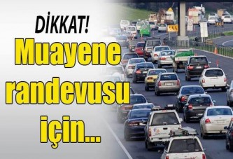 RANDEVU ALIRKEN DİKKAT!!