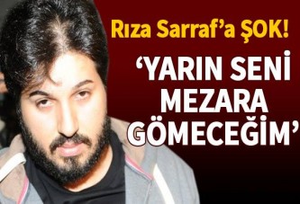 Rıza Sarraf'a şok tehdit!