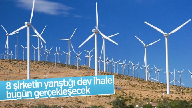 Rüzgar enerjisi üretiminde ihale günü