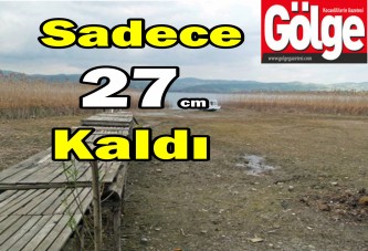 Sadece 27 santim kaldı