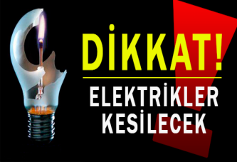 SEDAŞ Planla elektrik kesintisi