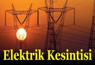 Sedaş planlı elektrik kesintisi