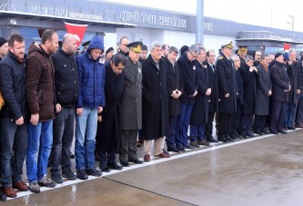 Şehit Özdere'nin naaşı, Topel'de karşılandı