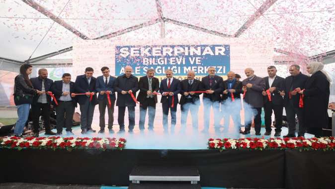 Şekerpınar Bilgi Evi ve ASM hizmete açıldı