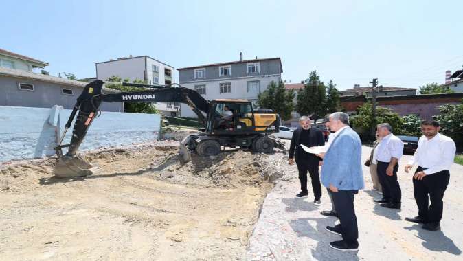 Semt Konağı Projesinde İlk Kazma Vuruldu