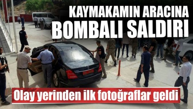 Siirtin Baykan İlçe kaymakamına saldırı!