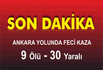 Son dakika: Kırşehir'de yolcu otobüsü devrildi, 9 ölü 30 yaralı