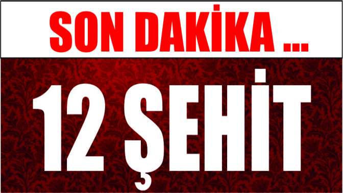 Son dakika: Tunceli'de helikopter düştü: 12 şehit