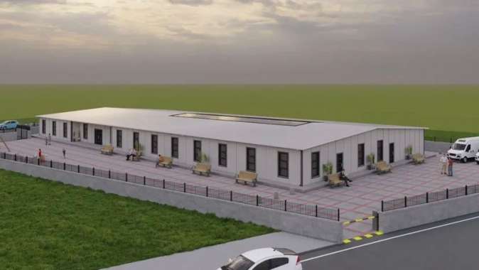 Sultanorhan Anaokulu’nda Kaba İnşaat Tamamlandı