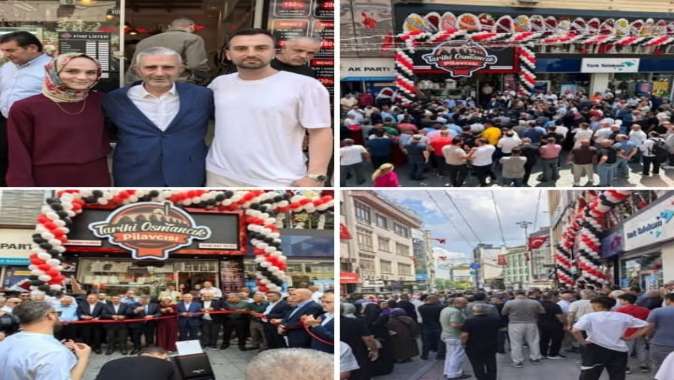 ‘’ Tarihi Osmancık Pilavcısı’’na Görkemli Açılış