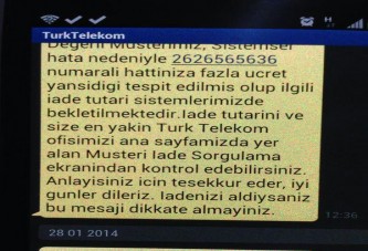 TELEKOM VATANDAŞLA KAFA BULUYOR