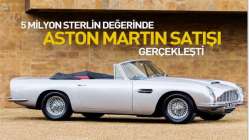 5 milyon sterlin değerinde Aston Martin satışı gerçekleşti.