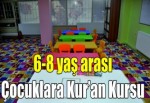 6-8 yaş arası çocuklara Kur’an kursu