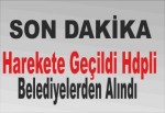 6 HDP'li belediyenin araçlarına el konuldu
