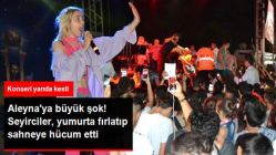 Adana'da Seyirciler Aleyna Tilki'ye Yumurta Fırlattı, Ardından Sahneye Hücum Etti