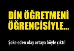 Ahlak Bilgisi öğretmeni öğrenciyle