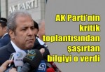 AK Parti' nin toplantısından ilk bilgiler