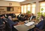 AK Partili İlçe Başkanları, Belediye Başkanı Toltar’ı ziyaret etti.