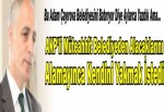 AKP’yi Yönetici Kendisini Yakacaktı